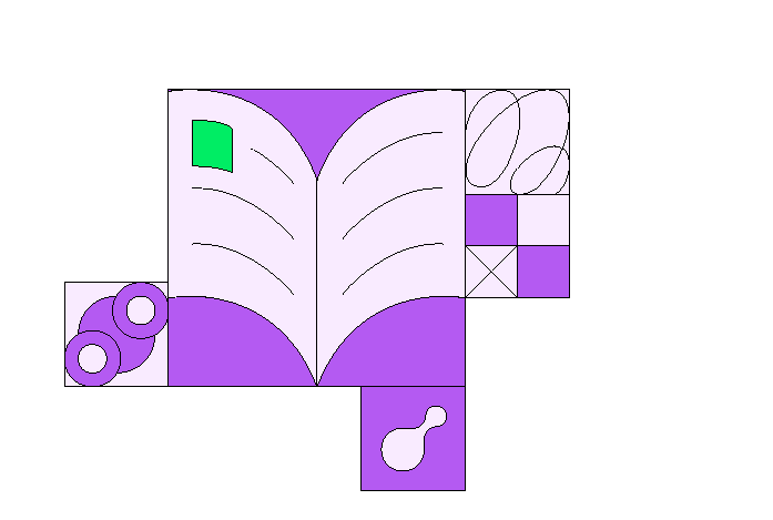 Visual asset for the storyteller archetype featuring a book