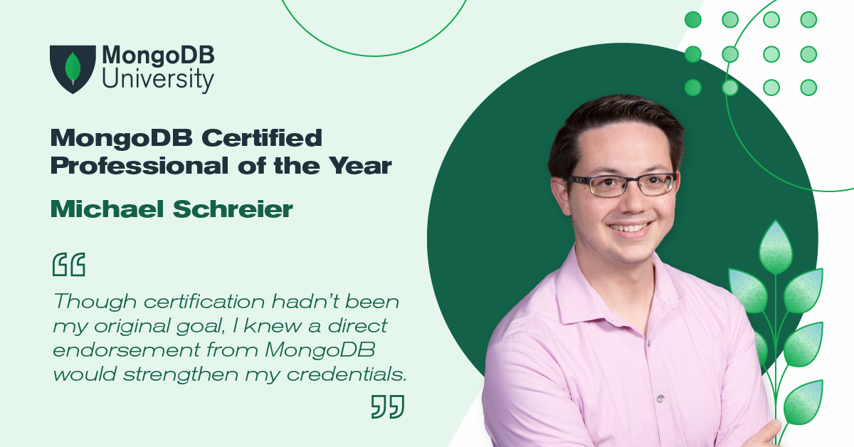 From Jazz Professional to MongoDB Certified Professional of the Year