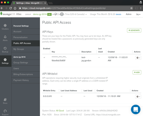 Public API Access
