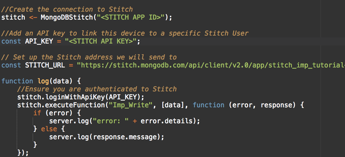 Production Ready IoT with MongoDB Stitch and Electric Imp: Part 1 ...