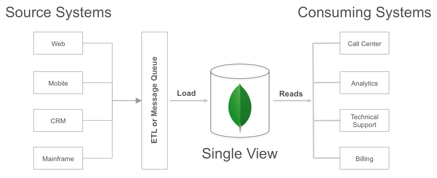 Architecture of single view platform