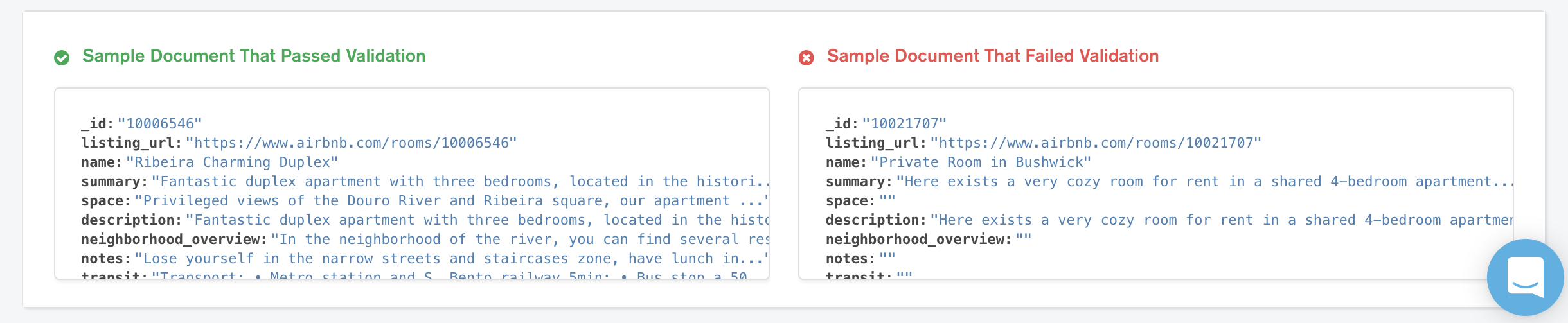 mongodb compass update query