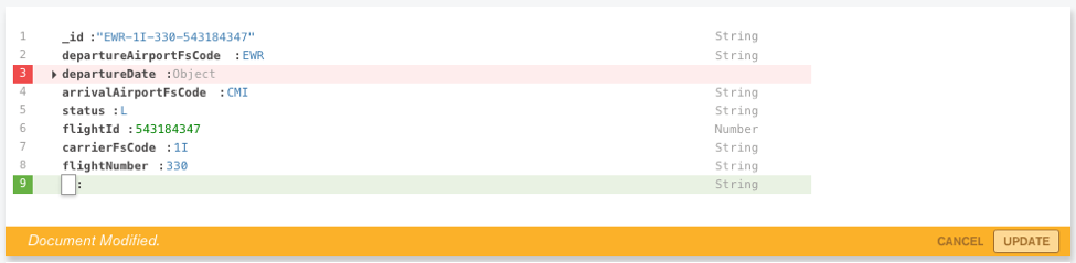 mongodb compass filter out other fields