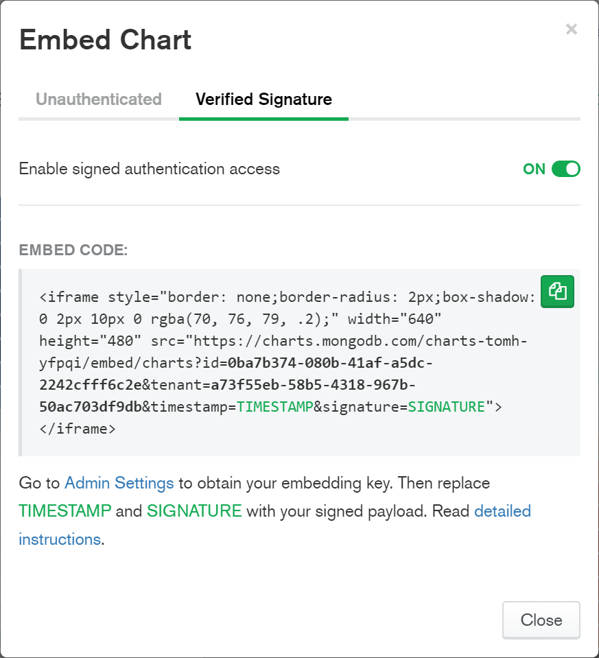 Embed Stock Chart