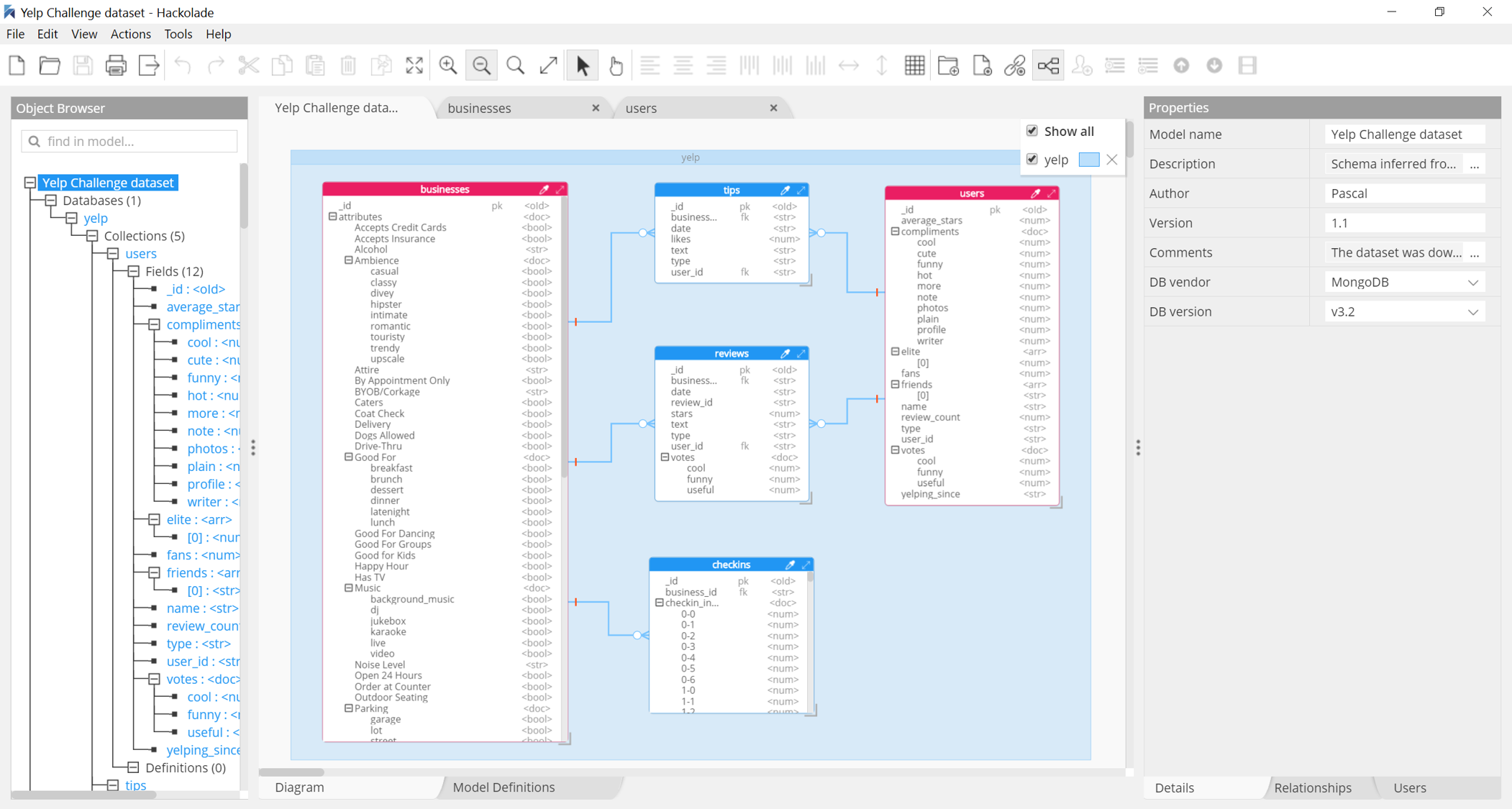 Program to create er diagrams