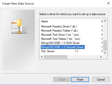 sql server odbc driver mac