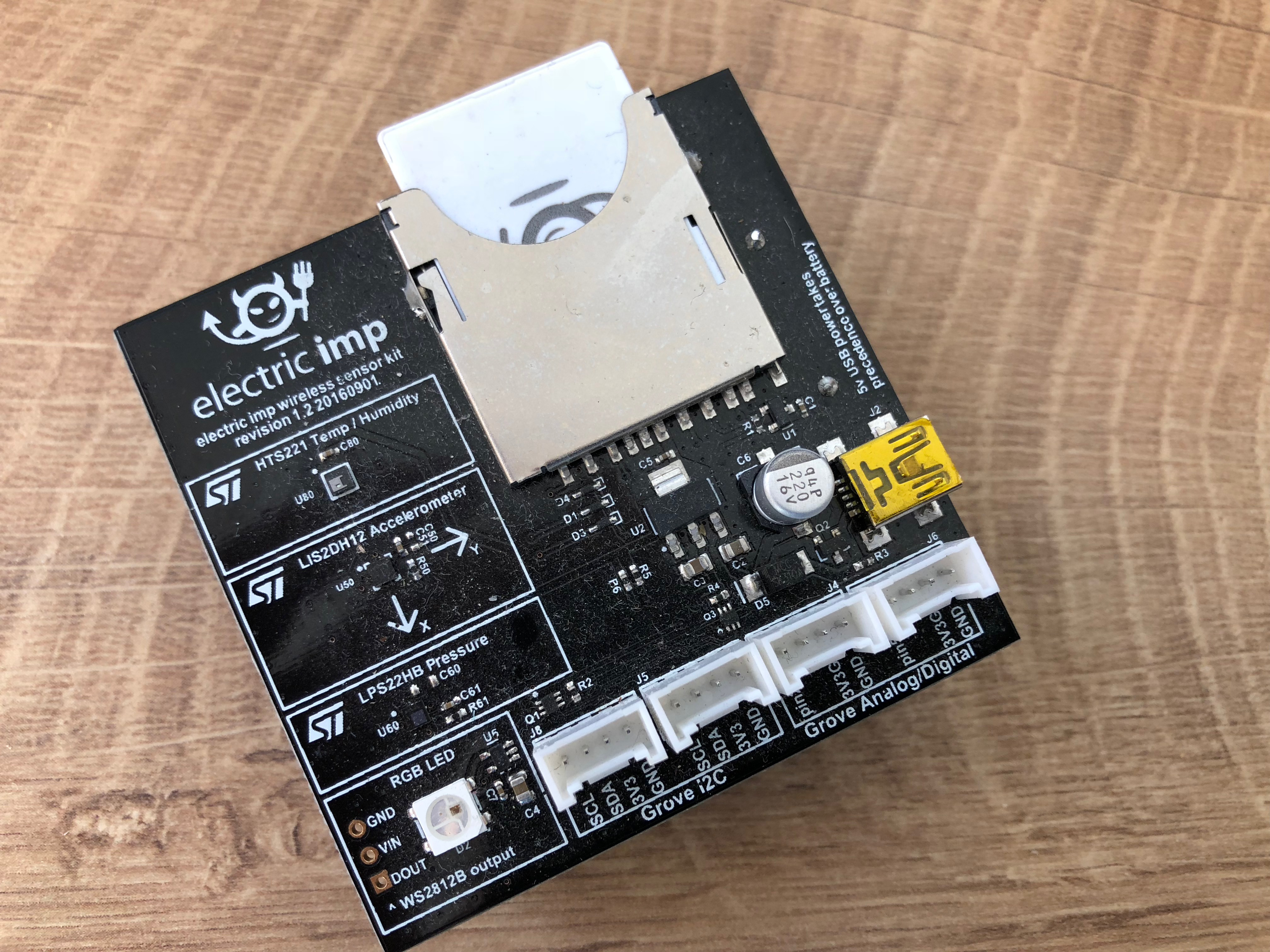 Electric Imp impExplorer IoT development kit