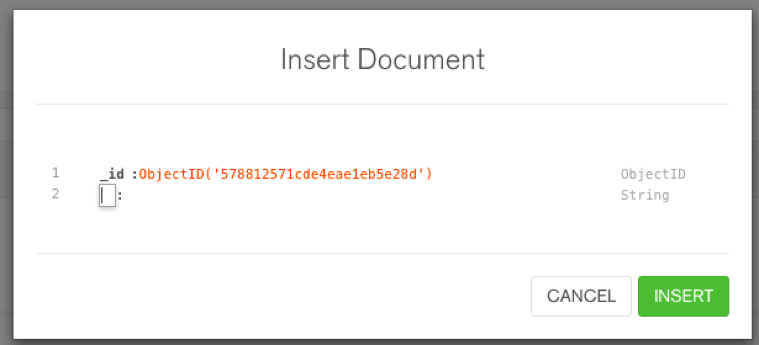 mongodb compass filter by id